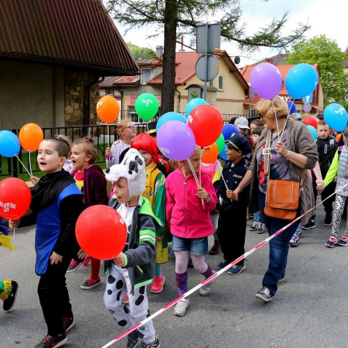 Żakinada ulicami miasta- Dni Ustrzyk Dolnych 2018